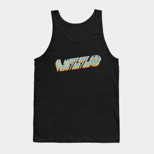 Lizzo Retro Typography Faded Style Tank Top